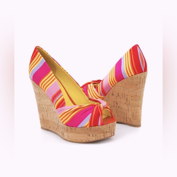 Nine West Shoes - Nine West Chillpill Peep Toe Platform Wedge Sandals